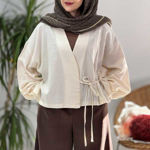 تصویر  شومیز بغل بندی