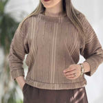 تصویر  شومیز مراکشی یقه قایقی