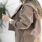 تصویر  سویشرت و شلوار گتردار