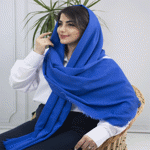 تصویر  شال پفکی لمه