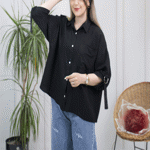 تصویر  شومیز تک جیب پاگن دار