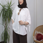 تصویر  شومیز تک جیب پاگن دار