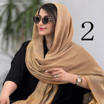 تصویر  شال فندی دو نخ