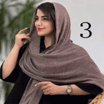 تصویر  شال فندی دو نخ