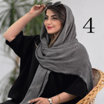 تصویر  شال فندی دو نخ