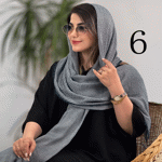 تصویر  شال فندی دو نخ