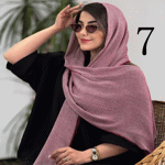 تصویر  شال فندی دو نخ