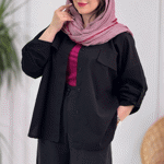 تصویر  شومیز لینن جیب نما