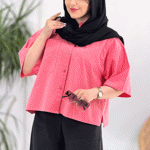 تصویر  شومیز لینن باکسی