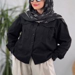 تصویر  شومیز لینن دو جیب