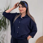 تصویر  شومیز سیلک دو تیکه